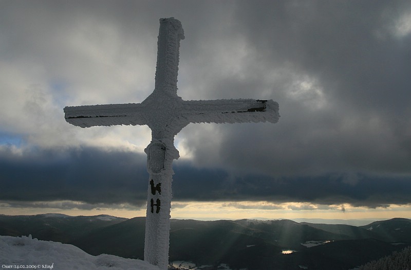 Großer Osser Gipfelkreuz