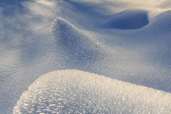 Landschaft aus Schnee und Eis
